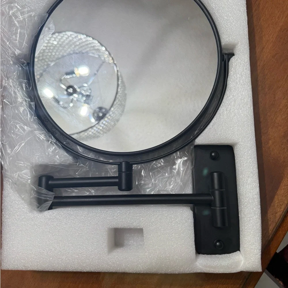 Wall Mounted Mirror - Silver